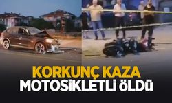 Feci kazada mkotosikletli öldü