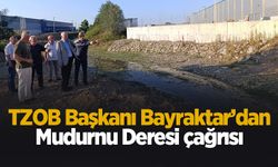 TZOB Başkanı Bayraktar'dan Mudurnu Deresi için çağrı