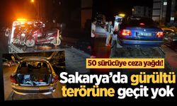 Sakarya’da gürültü terörüne geçit yok: 50 sürücüye ceza yağdı!