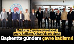 Mudurnu Çayı ve çevresindeki çevre katliamı Ankara’da ele alındı