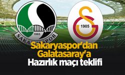 Sakaryaspor'dan Galatasaray’a hazırlık maçı teklifi