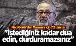 Naci Görür’den Marmara için 7.2 uyarısı: "İstediğiniz kadar dua edin, durduramazsınız"