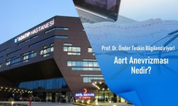 Prof. Dr. Önder Teskin bilgilendiriyor! Aort anevrizması nedir?