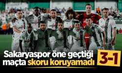 Bodrum FK karşısında öne geçen Sakaryaspor skoru koruyamadı: 3-1