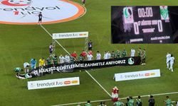 Futbolcular 17 Ağustos'u unutmadı