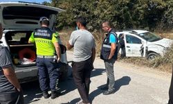SASKİ aracı kazaya karıştı