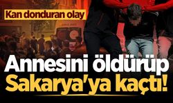 İstanbul'da annesini öldürüp taksi ile kaçmıştı! Sakarya'da yakalandı