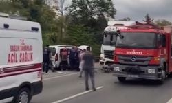 TEM Otoyolu’nda zincirleme kaza: 3 yaralı