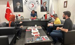 Temelli Destek ekibi Akyazı Kızılay’ı ziyaret etti