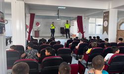 Ferizli'de yaz Kur'an Kursu öğrencilerine trafik eğitimi