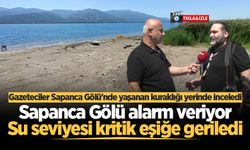 Sapanca Gölü alarm veriyor: Su seviyesi kritik eşiğe geriledi