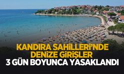 Kandıra'da tüm plajlarda 3 gün boyunca deniz yasağı