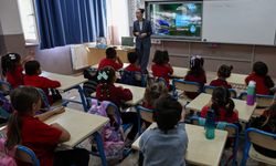 Minikler Su Müfettişi eğitimleri ile tasarruf konusunda örnek oluyor
