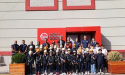 Büyükşehir itfaiyesinden miniklere afet bilinci