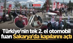 Türkiye'nin tek 2. el otomobil fuarı Sakarya'da kapılarını açtı