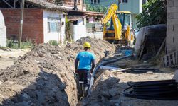 Güçlü dönüşüm sayesinde 4 bin metrelik hat, su kayıplarına geçit vermeyecek