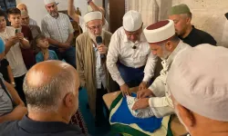 Taraklı'da Sakal-ı Şerif kandil günü ziyarete açıldı