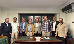 Trabzonlular Derneği’nden Ak Parti ilçe başkanına ziyaret