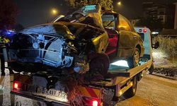 Bolu'da alkollü sürücü ağaca çarptı: 2 yaralı