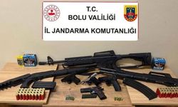 Bolu'da düğün magandalarına geçit yok: 7 silah ele geçirildi