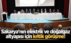 Sakarya'nın elektrik ve doğalgaz altyapısı için kritik görüşme!