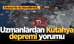 Sakarya'da da hissedilmişti... Uzmanlardan Kütahya depremi yorumu