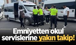 Emniyetten okul servislerine yakın takip!