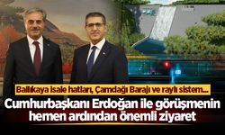 Başkan Alemdar'dan Cumhurbaşkanı Erdoğan görüşmesinden hemen sonra önemli ziyaret