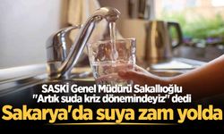 Sakarya'da suya zam yolda