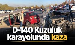 D-140 Kuzuluk karayolunda kaza