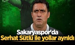 Sakaryaspor'da Serhat Sütlü ile yollar ayrıldı