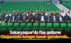 Sakaryaspor'da gündem olağanüstü kongre!