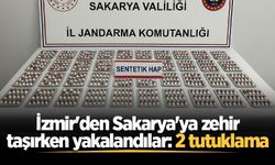 İzmir'den Sakarya'ya zehir taşırken yakalandılar: 2 tutuklama