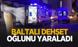 Mal paylaşımı tartışması: Baba, oğlunu balta ile yaraladı