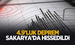 Sakarya'da hissedilen bir deprem oldu