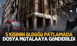 5 kişi ölmüştü; Makarna fabrikasındaki patlamada önemli gelişme