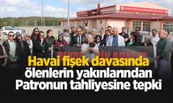 Havai fişek fabrikasındaki patlama davasında fabrika sahibinin tahliyesine tepki