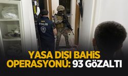 Sakarya dahil 7 ilde bahis operasyonu