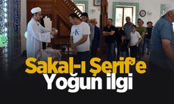 Sakarya’da Sakal-ı Şerif’e yoğun ilgi