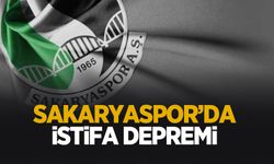 Sakaryaspor'da şok istifalar