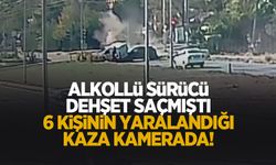 Can pazarının yaşandığı kaza kamerada