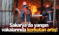 Sakarya'da yangın vakalarında korkutan artış!