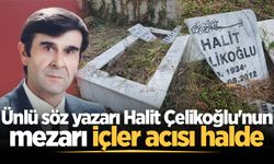 Ünlü söz yazarı Halit Çelikoğlu'nun mezarı içler acısı halde
