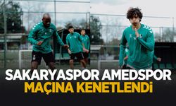 Sakaryaspor'da Amedspor mesaisi