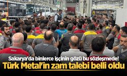 Sakarya'da binlerce işçinin gözü bu sözleşmede! Türk Metal'in zam talebi belli oldu