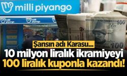 Şansın adı Karasu... 10 milyon liralık ikramiyeyi 100 liralık kuponla kazandı!