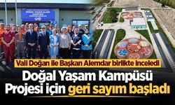 Doğal Yaşam Kampüsü Projesi için geri sayım başladı