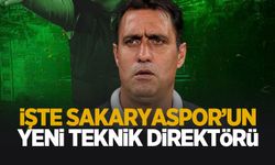 İşte Sakaryaspor'un yeni teknik direktörü