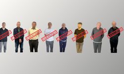 Kırmızı bültenle ve ulusal seviyede aranan 8 suçlu Türkiye'ye getirildi
