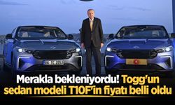 Merakla bekleniyordu! Togg'un sedan modeli T10F'in fiyatı belli oldu